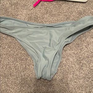 PACSUN blue/grey bikini bottom XS
